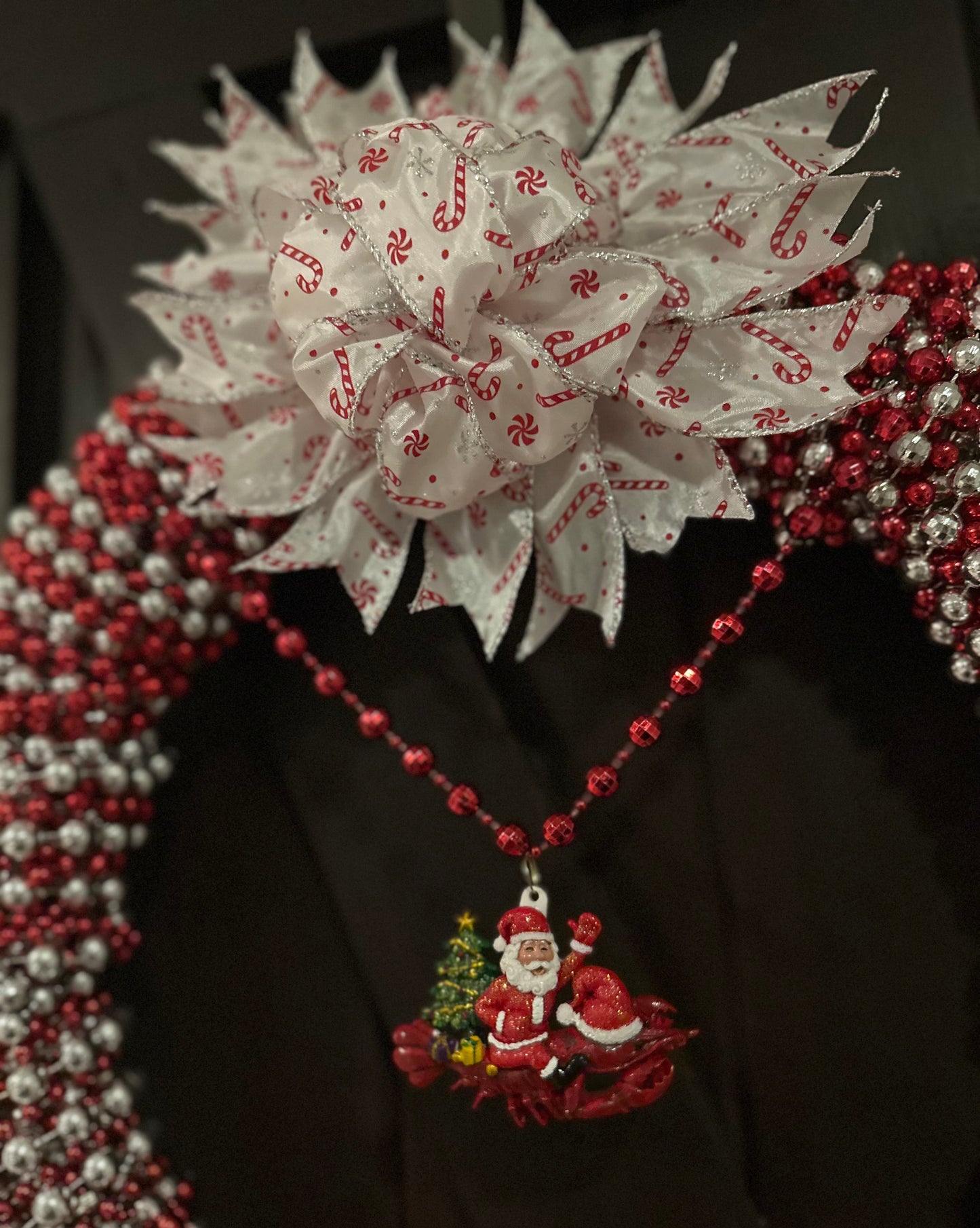 Krewe of OG:Float 20, Flying over Candy Cane Lane!