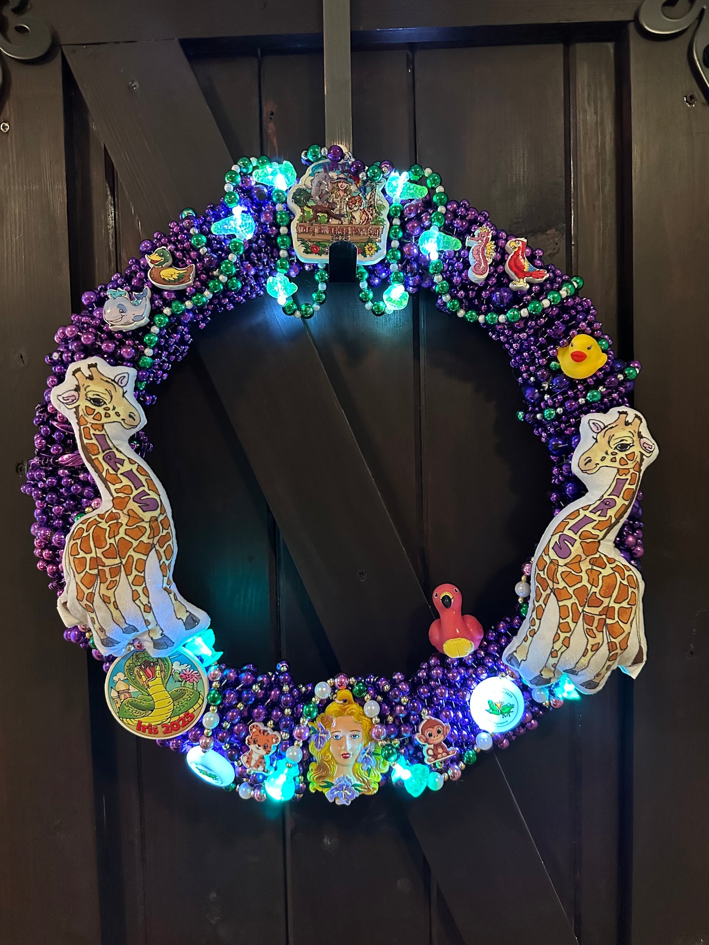 Krewe of 25:Float 9,  Mardi Gras Menagerie