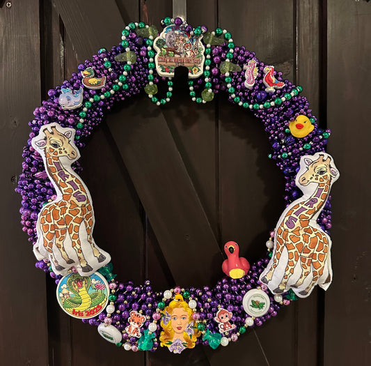 Krewe of 25:Float 9,  Mardi Gras Menagerie